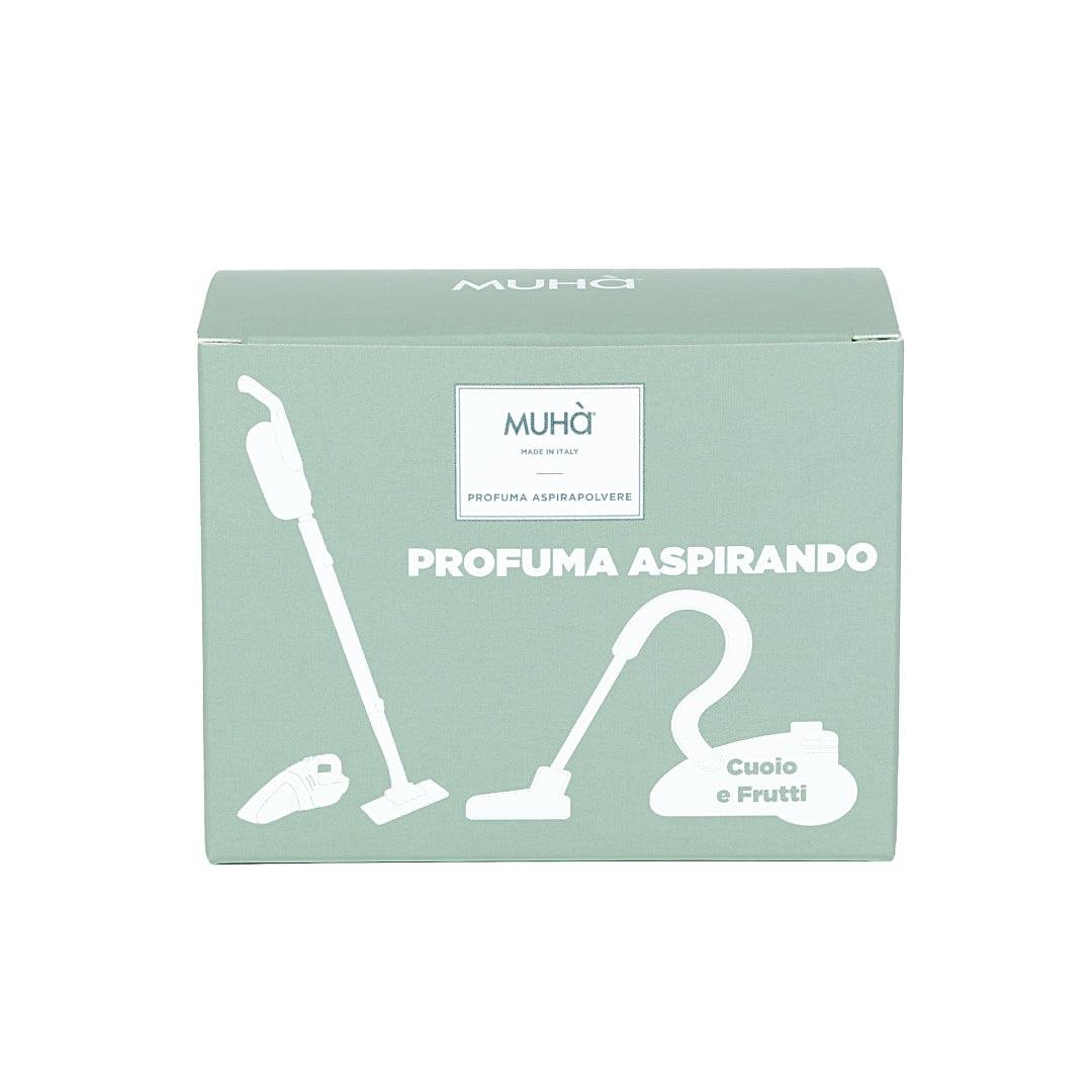 Profumatore Aspirapolvere Cuoio e Frutti Muhà