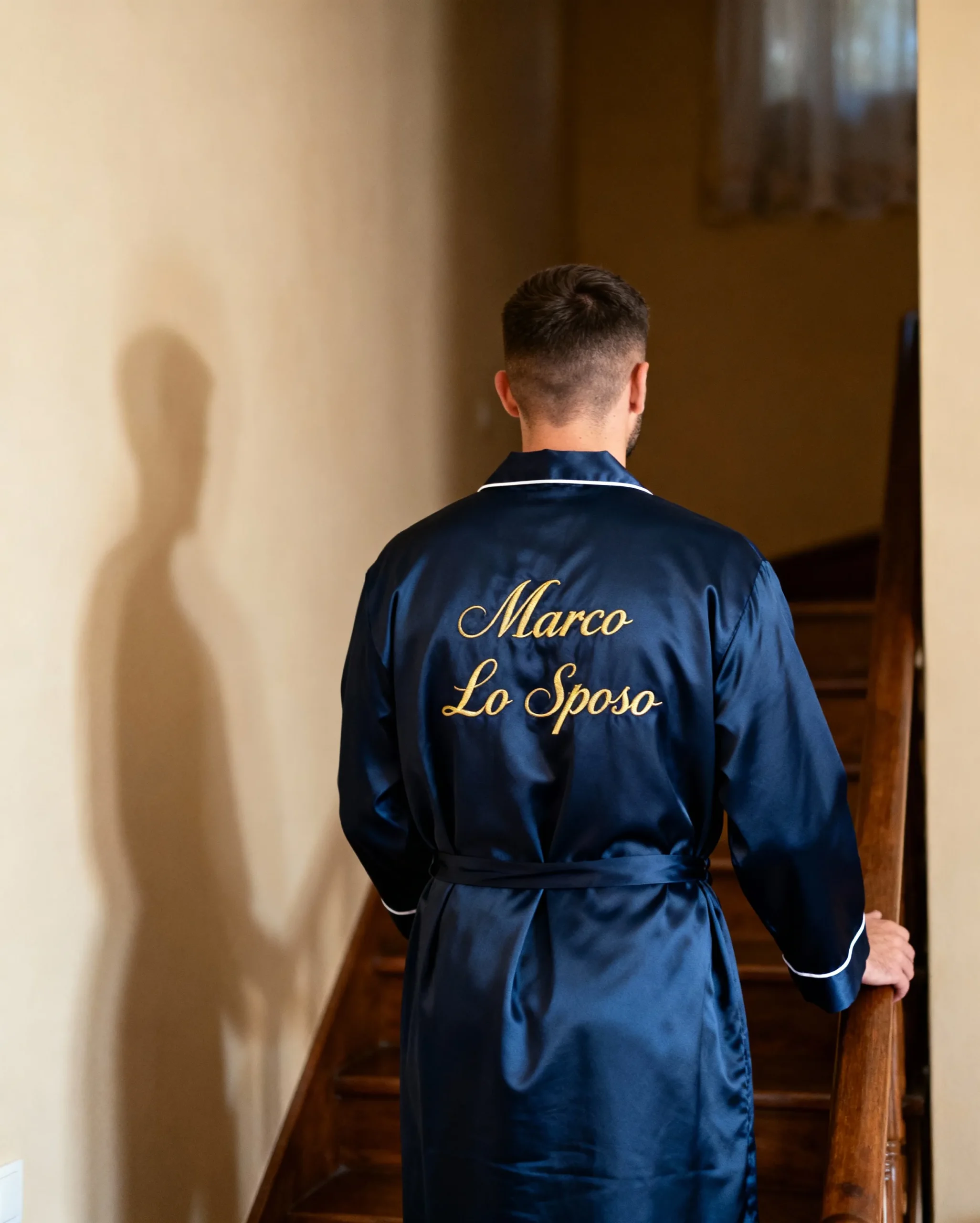 Kimono Uomo Personalizzato in Raso