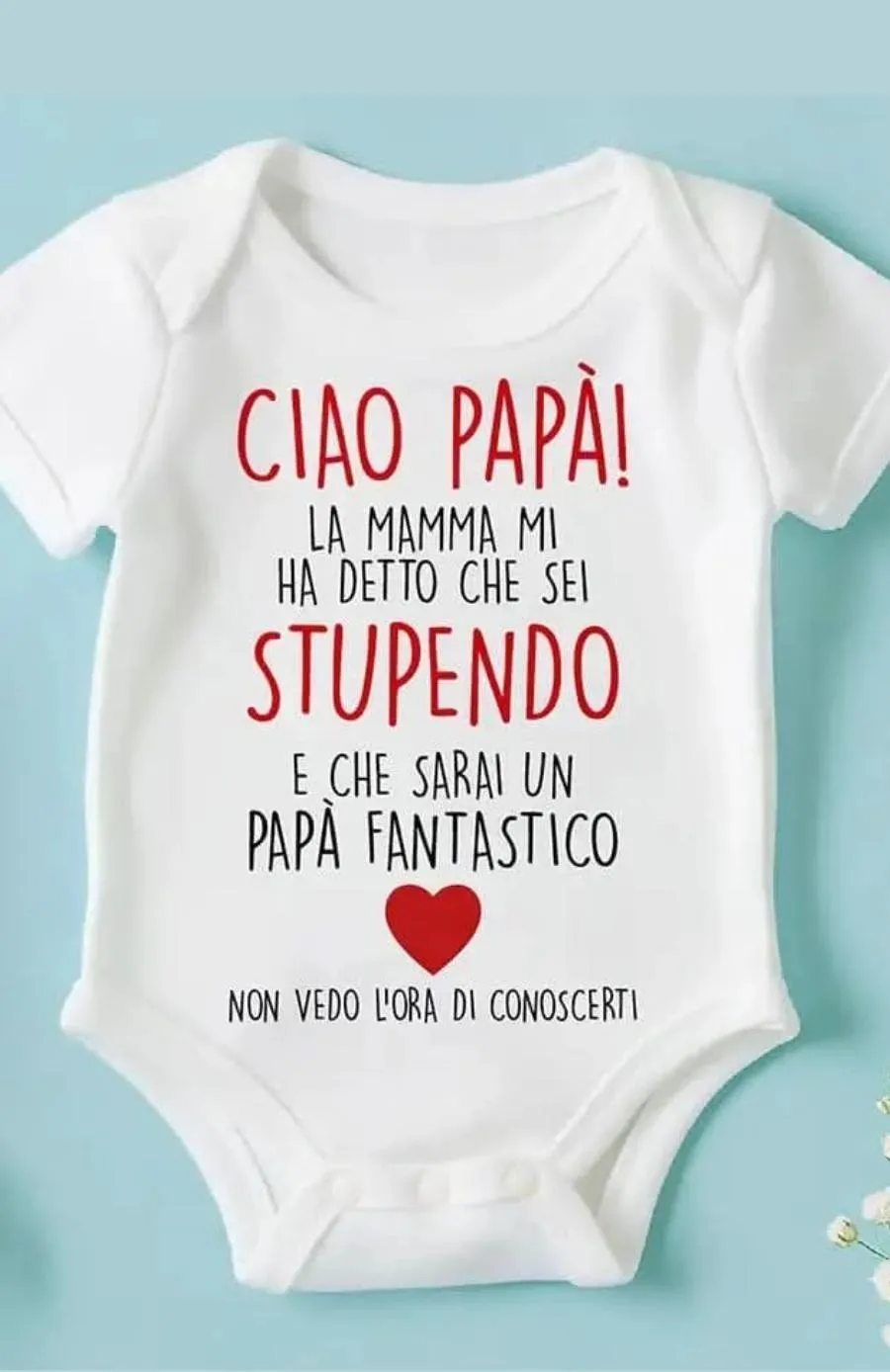 Body Neonato - Ciao Papà