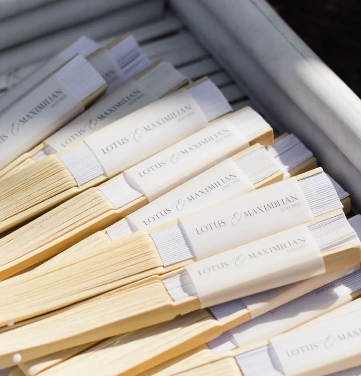 Wedding Bag – Ventaglio in Legno (Componi il Tuo Kit)