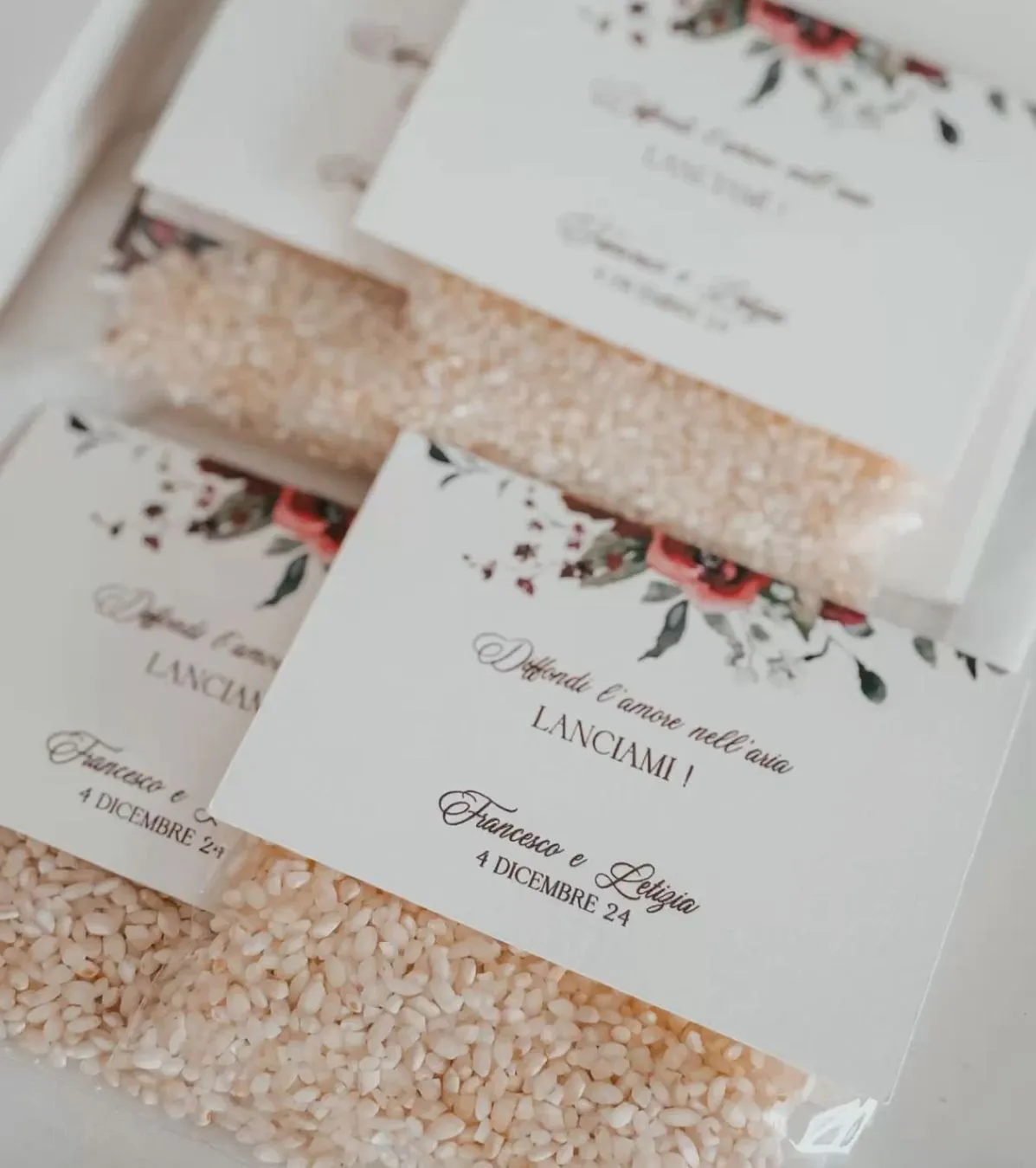 Wedding Bag – Bustina di Riso Personalizzata (Componi il Tuo Kit)