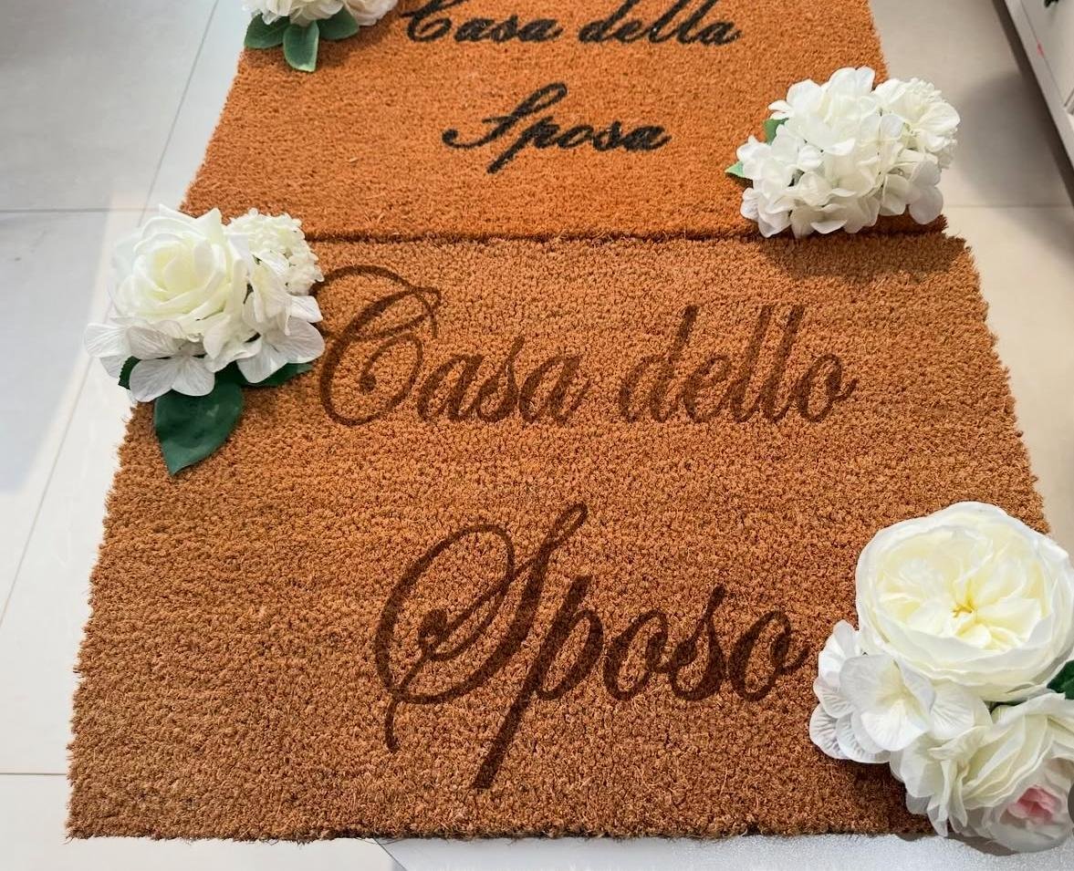 Zerbino Personalizzato 40x60 cm