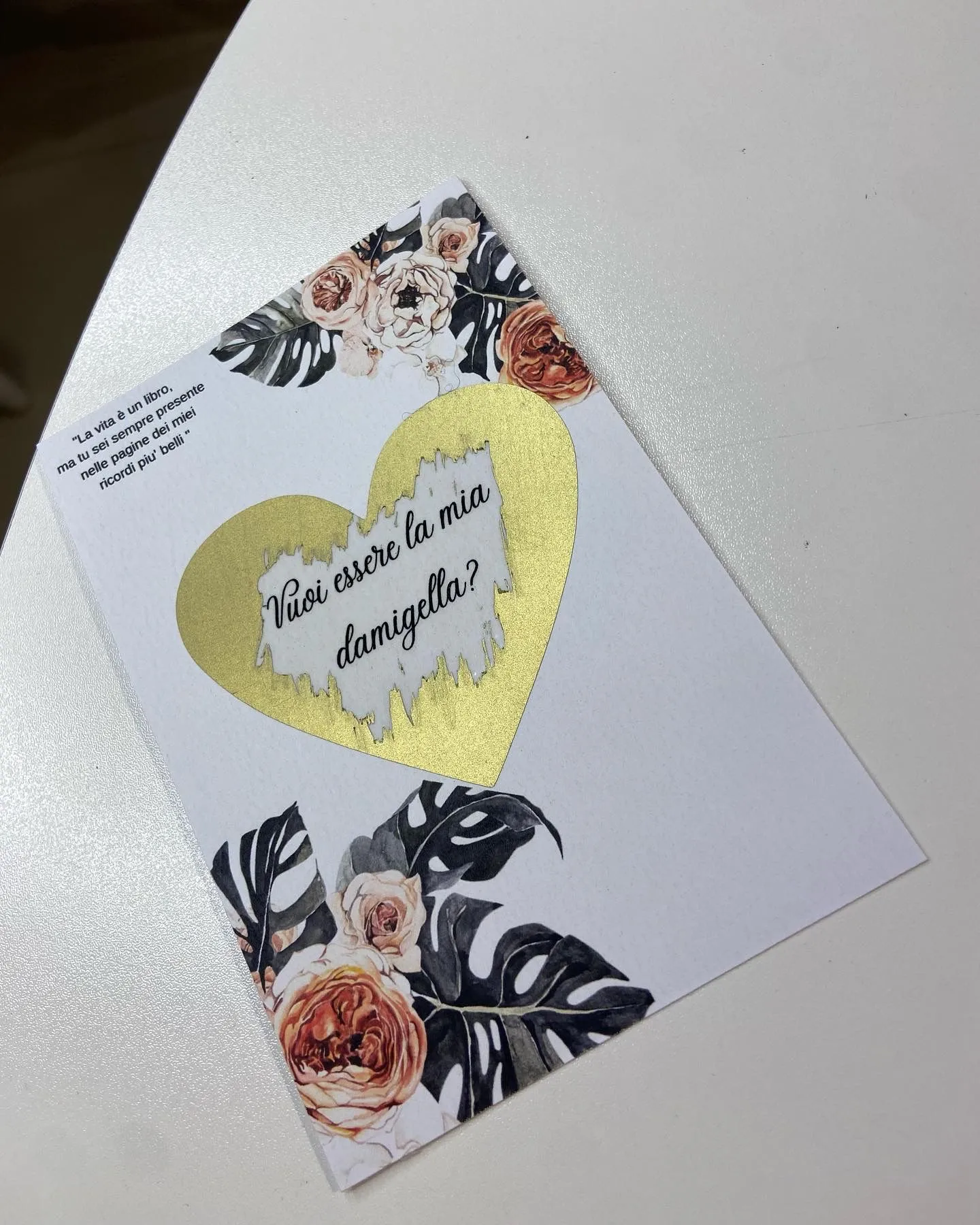 Gratta e Vinci Testimone/Damigella – Biglietto Sorpresa Personalizzato